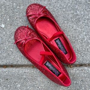 ❤️MAKE OFFER❤️ FUNTASMA❤️STAR-16GC GLITTER FLATS❤️